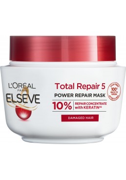 Маска для поврежденных волос L'Oreal Paris Elseve Полное восстановление 5, 300 мл